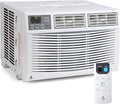 Window Air Conditioner, 8,000 BTU, Cools 350 Sq.ft, 3 Cooling & Fan Speeds, 3 Cooling & Fan Speeds, Perfect for Bedroom