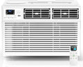 Window Air Conditioner 8,000 BTU Powerful Cooling for 350 Sq Ft Rooms,Quiet Operation Window AC Unit 7 Modes&4 Speeds,ECO