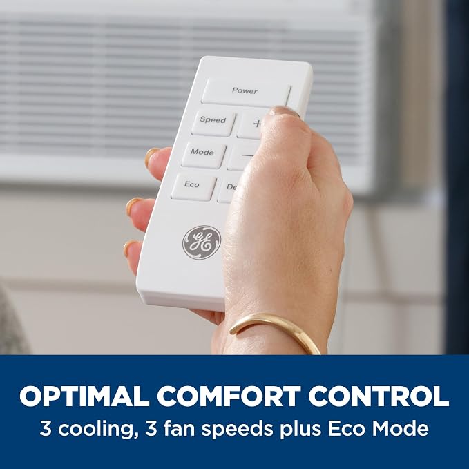 Window Air Conditioner 8000 BTU, Wi-Fi Enabled, Energy-Efficient Cooling for Medium Rooms, 8K BTU Window AC Unit with Easy