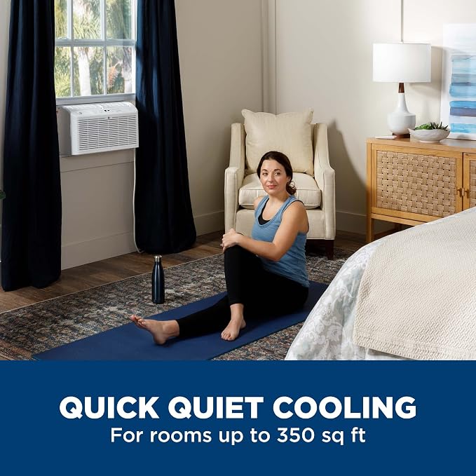 Window Air Conditioner 8000 BTU, Wi-Fi Enabled, Energy-Efficient Cooling for Medium Rooms, 8K BTU Window AC Unit, alternate