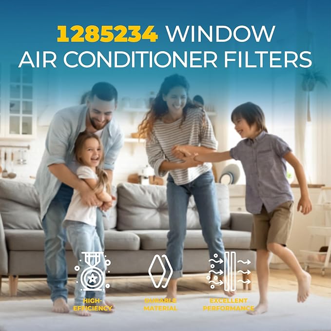Window Air Conditioner Filter Replacement for Duck-24 X 15 X 1/4-Inch Cut to Fit Foam Replacement Filters, Compatible with