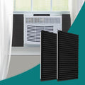 Window Air Conditioner Foam Insulating Panels Kits, AC Units Insulation Side Panels, 17 Inch x 9 Inch x 7/8 Inch, product