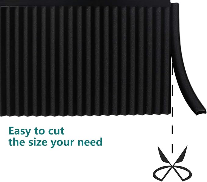 Window Air Conditioner Foam Insulating Panels Kits, AC Units Insulation Side Panels, 17 Inch x 9 Inch x 7/8 Inch, alternate