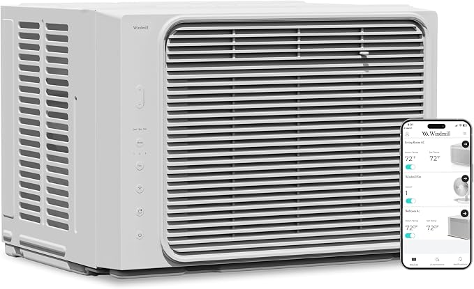 Window Air Conditioner - Quiet & Smart, Easy Install, Voice-Enabled, Remote & App Control AC Unit - 5,000 BTU Lite, product