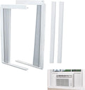 Window Air Conditioner Side Panel and Frame Set,AC Accordion Filler Kit,Fits Most 15000BTU Window Air Conditioners, product