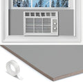 Window Air Conditioner Surround Foam Insulation Panels,Window AC Side Panels for Window AC Unit Indoor,Summer Winter Heat and
