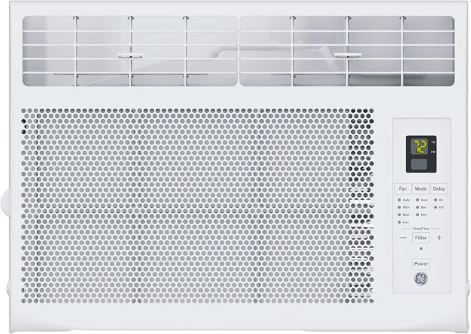 Window Air Conditioner Unit, 5,000 BTU with LED Controls for Small Rooms up to 150 sq ft., Adjustable Fan and Cooling