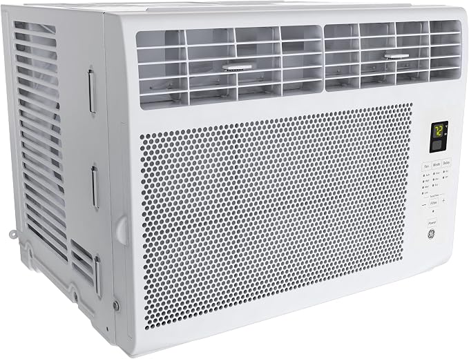 Window Air Conditioner Unit, 6,000 BTU for Small Rooms up to 250 sq ft. with Adjustable Fan and Cooling Settings, Perfect for