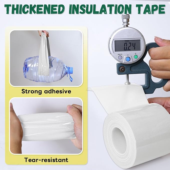 Window Sealing Tape, Window AC Insulation Air Conditioner Seal Around Frame,3 inch X 65.5 FT, Blocker for Cold, alternate