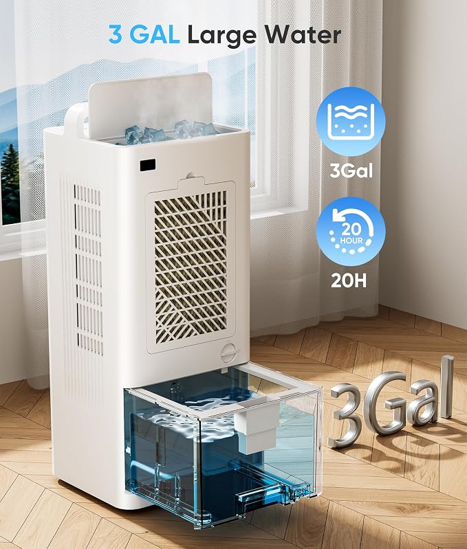 Windowless Portable Air Conditioner with Remote,Evaporative Air Cooler, Swamp Cooler with Water Tank Room Cooling Fan for