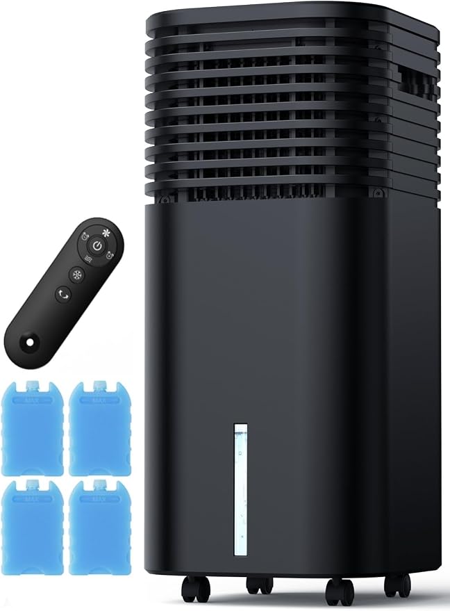 Windowless Portable Air Conditioners with 4Modes & 3Speeds, 15H Timer for Smart Auto-off, 2Gal Tank for 20H Cooling