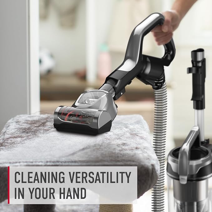 WindTunnel All-Terrain Dual Brush Roll Bagless Vacuum Cleaner, Corded Upright Vacuum, HEPA Media Filtration, Headlights