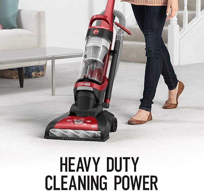 Windtunnel Max Capacity Upright Vacuum Cleaner with HEPA Media Filtration, UH71100, Red, alternate product view 2