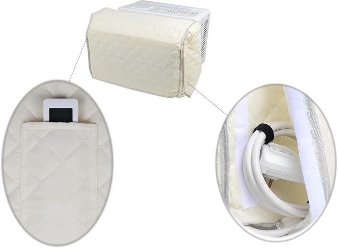 Winter Cover Inside Unit for U-shaped Air Conditioner, Window Air Conditioner Insulation Cover, Fit for Danby