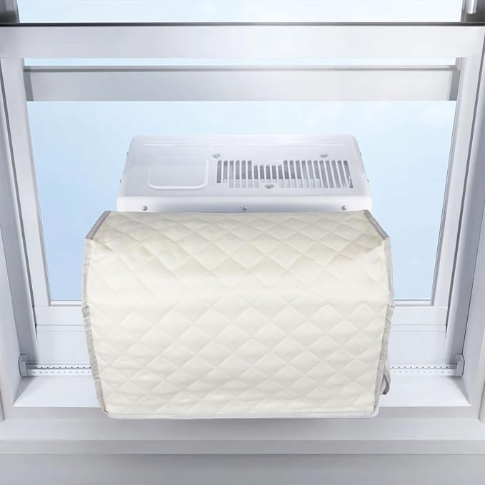 Winter Cover Inside Unit for U-shaped Air Conditioner, Window Air Conditioner Insulation Cover, Fit for Danby