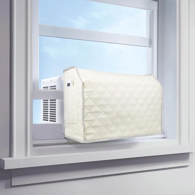 Winter Cover Inside Unit for U-shaped Air Conditioner, Window Air Conditioner Insulation Cover, Fit for Danby