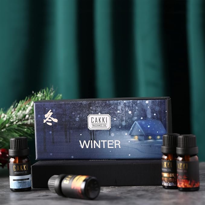 Winter Essential Oils Set - 6 Scents for Diffusers, Candles, Soaps, Gifts, alternate product view 7