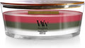 Winter Garland Trilogy Holiday Candle Gifts for Women and Men, 16 oz Ellipse Trilogy Candle with Crackling Wick, product