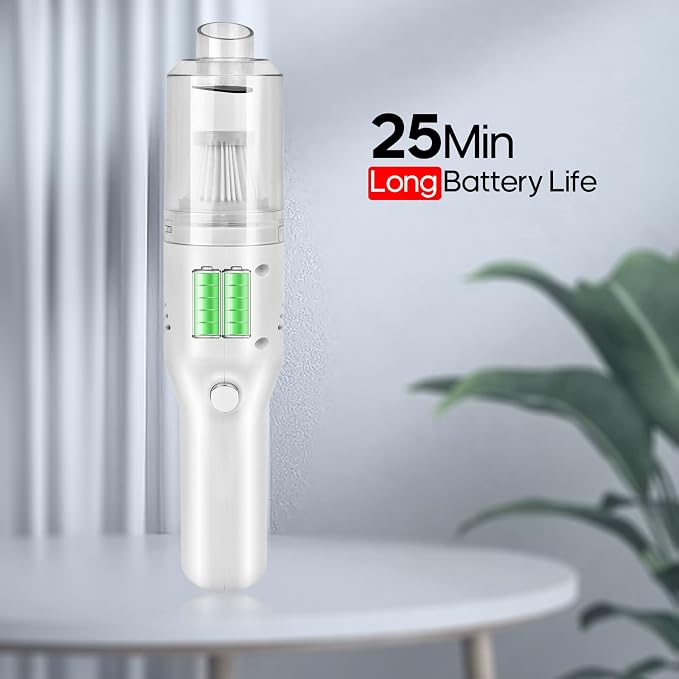 Wireless Mini Car Vacuum Cleaner(400g) Portable Rechargeable,Handheld Vacuums, Mini but Mighty Dust Busters Cordless