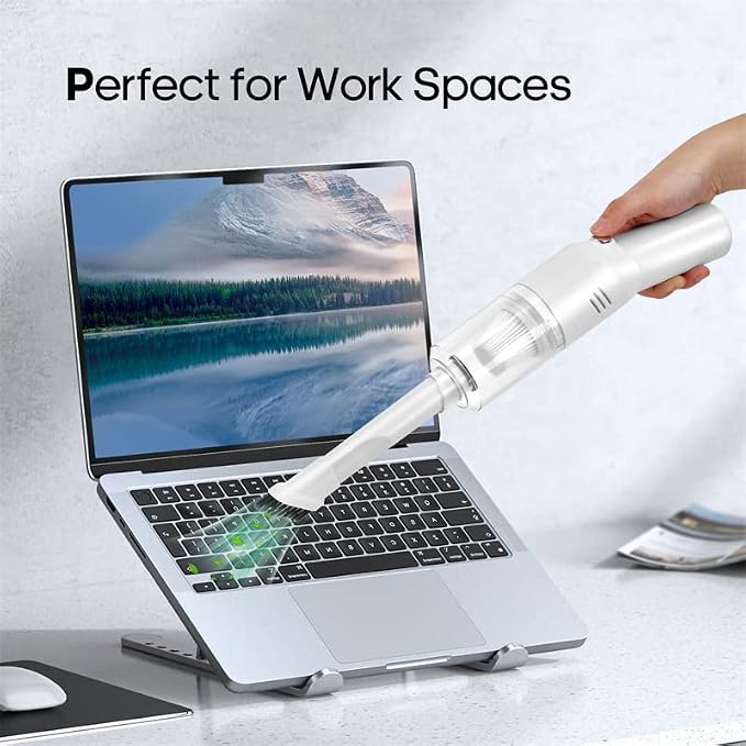 Wireless Mini Car Vacuum Cleaner(400g) Portable Rechargeable,Handheld Vacuums, Mini but Mighty Dust Busters Cordless