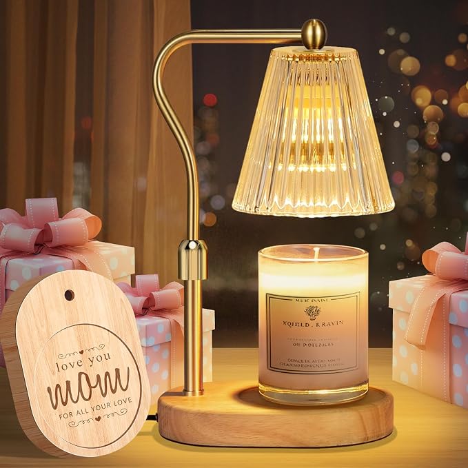 with Timer and Dimmer, Candle Warmer Adjustable Height for Mom Birthday Gifts, product image
