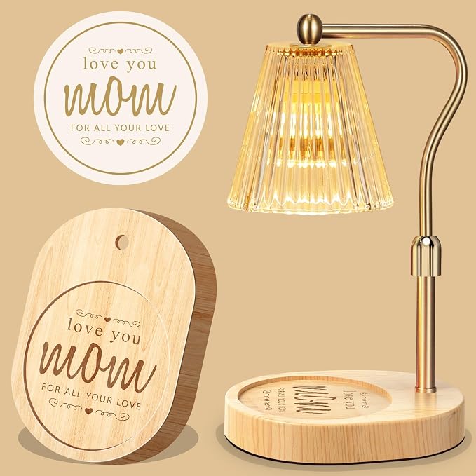 with Timer and Dimmer, Candle Warmer Adjustable Height for Mom Birthday Gifts, alternate product view 2