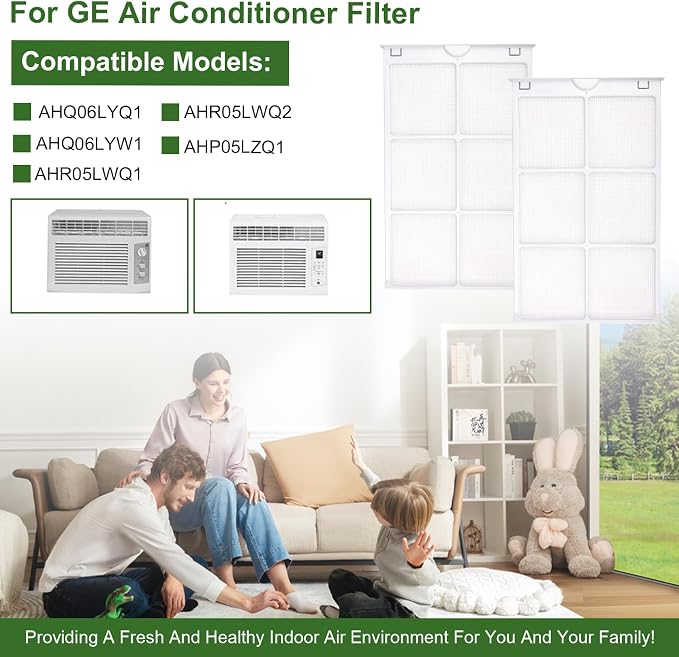 WJ85X21746 For Ge Air Conditioner Filter Replacement Replaces Ap6280063,4588851, A0010209471 Ac Filter Replacement,for Ge