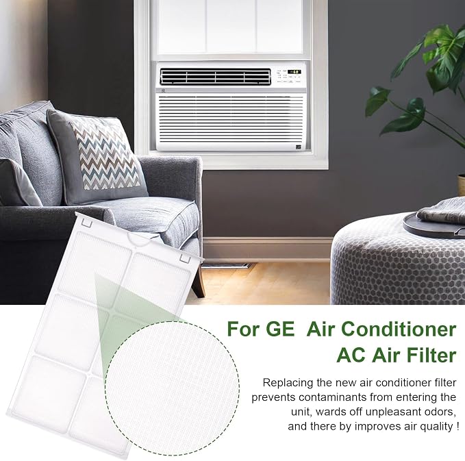 WJ85X21746 For Ge Air Conditioner Filter Replacement Replaces Ap6280063,4588851, A0010209471 Ac Filter Replacement,for Ge