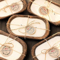 Wood Dough Bowl Candles | 100% Natural Soy Wax & Essential Oil Infused | Odor Eliminating + Pet Safe | Scented Candle Gifts