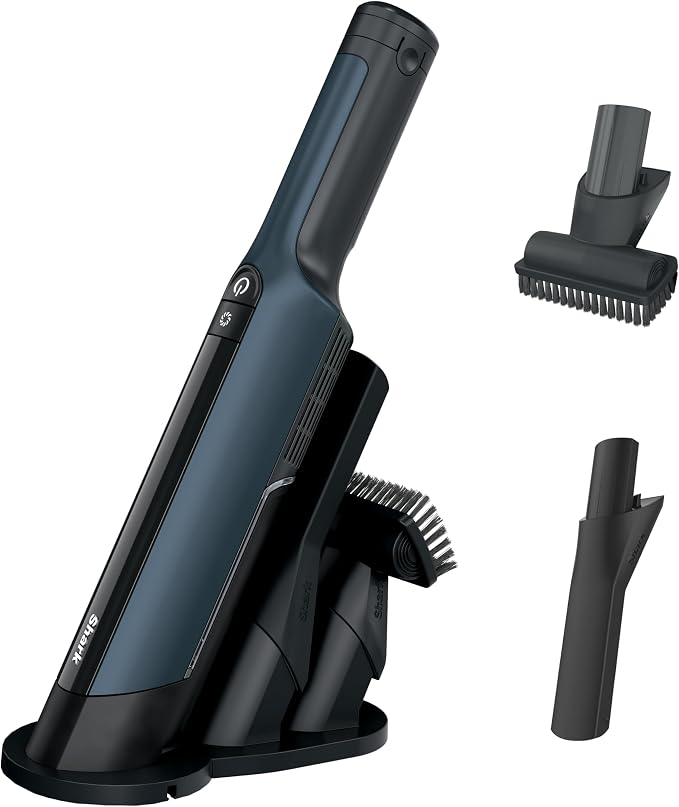WV410BL WANDVAC Cordless Hand Vacuum, Ultra-Lightweight & Portable with Powerful Suction & Tools for Pets, Designed for Car &