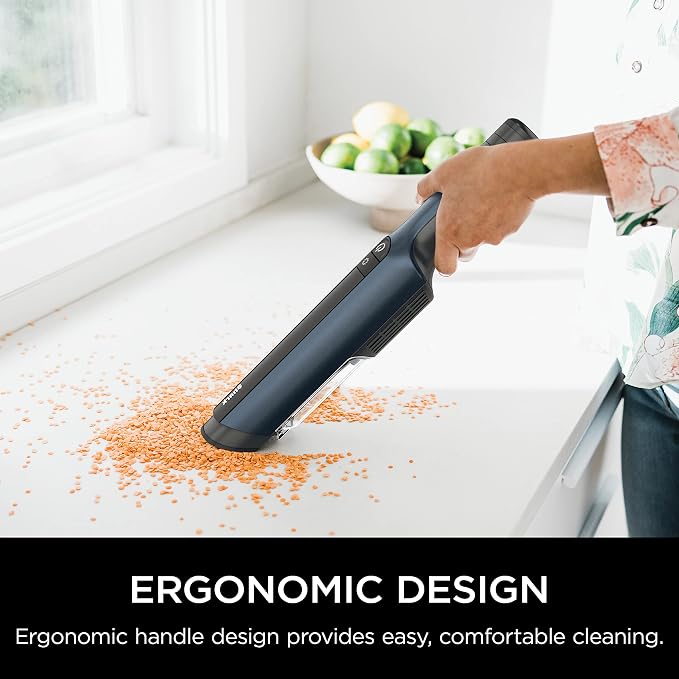 WV410BL WANDVAC Cordless Hand Vacuum, Ultra-Lightweight & Portable with Powerful Suction & Tools for Pets, Designed for Car &