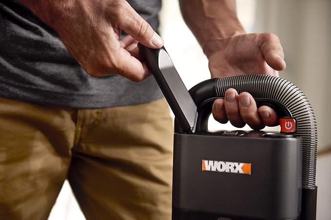 WX030L.9 20V Power Share Cordless Cube Vac Compact Vacuum, Bare Tool Only, No Battery, Black, alternate product view 7