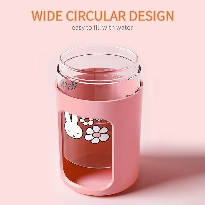 x miffy BTA700M Cool Mist Humidifier for Bedroom,Ultrasonic Quiet Humidifier with Night Light,450 ML Double Spray Humidifiers
