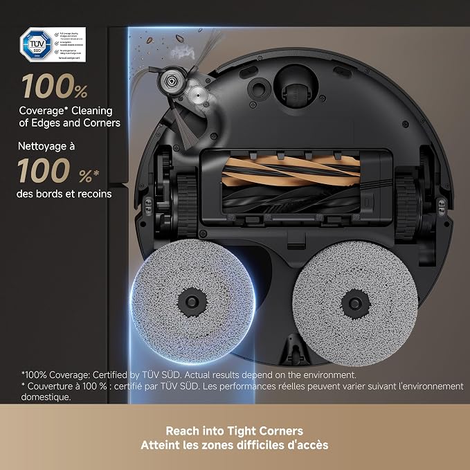 X50 Ultra Complete Robot Vacuum and Mop with Auto-Empty and Mop Self-Cleaning, 20,000Pa Suction, alternate product view 5