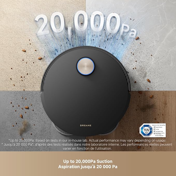 X50 Ultra Complete Robot Vacuum and Mop with Auto-Empty and Mop Self-Cleaning, 20,000Pa Suction, alternate product view 7