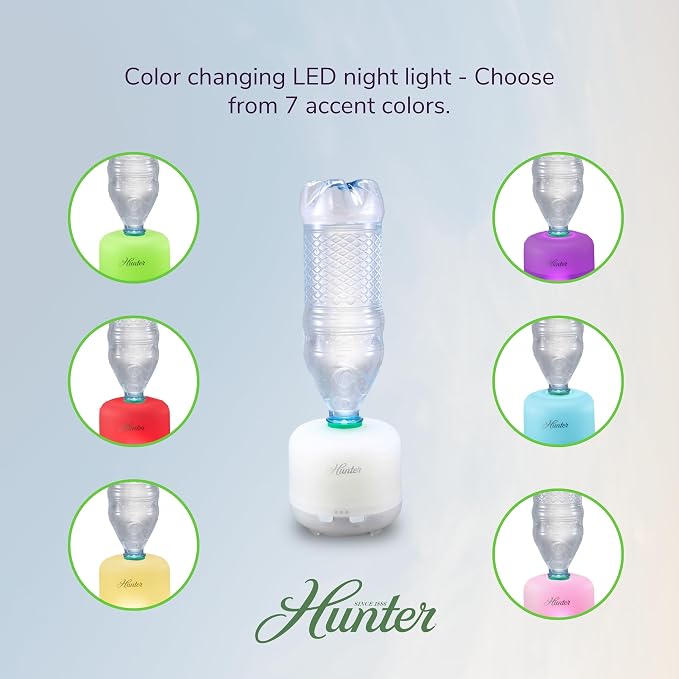 XJ-520 Aromatic LED Personal Ultrasonic Humidifier, alternate product view 5