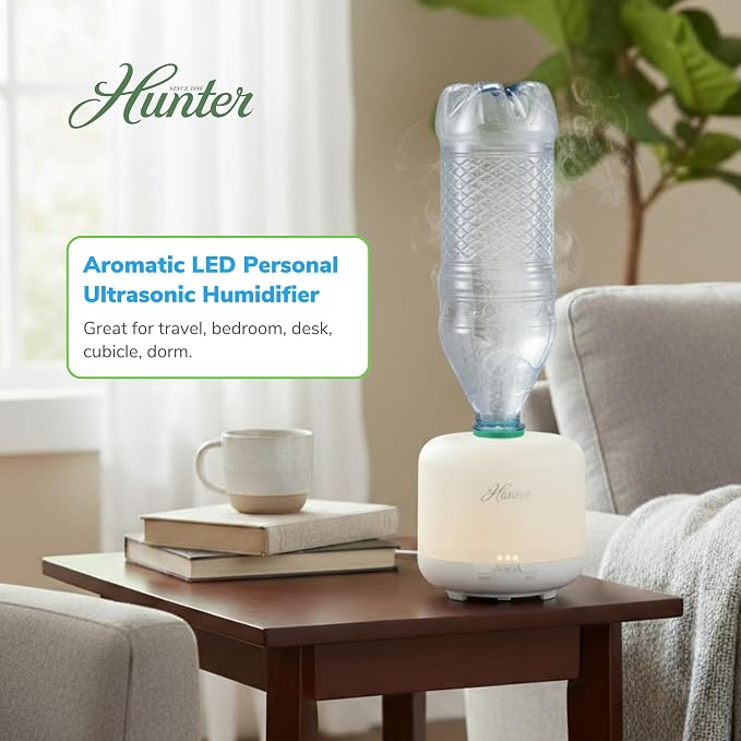 XJ-520 Aromatic LED Personal Ultrasonic Humidifier, alternate product view 6