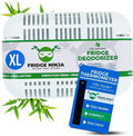 XL Pack of Refrigerator Deodorizer Odor Eliminator – Better than Baking Soda - Refrigerator and Fridge Smell Eliminator