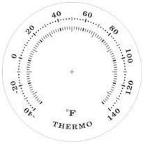 YG315 Cherry Finish Dial Traditional Weather Station, alternate product view 4