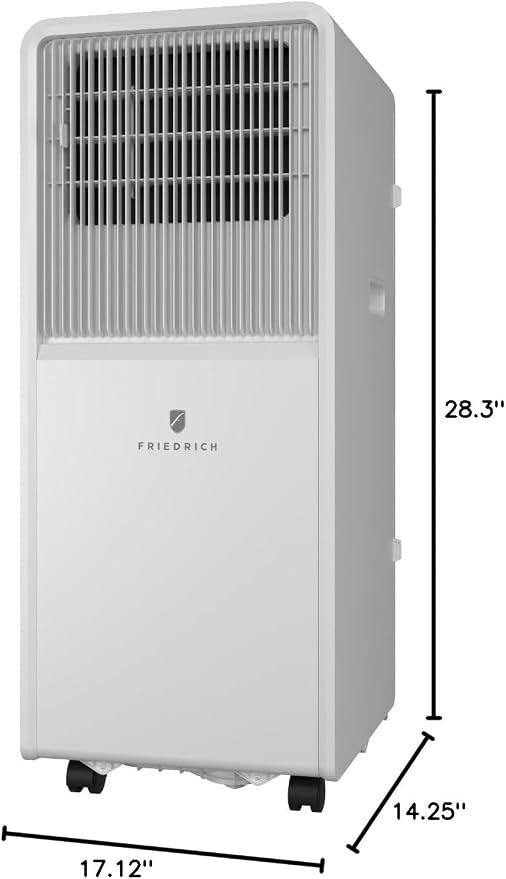 ZCP08SB 8K BTU ZoneAire Portable and Compact Single Hose 3-in-1 Air Conditioner, Dehumidifier and Fan, alternate product view
