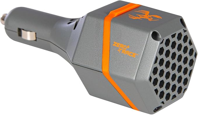 ZeroTrace Vehicle Scent Eliminator | Compact Easy-to-Use Ultra-Quiet Safe Ozone-Free Plug-in PureION Car Air Purifier
