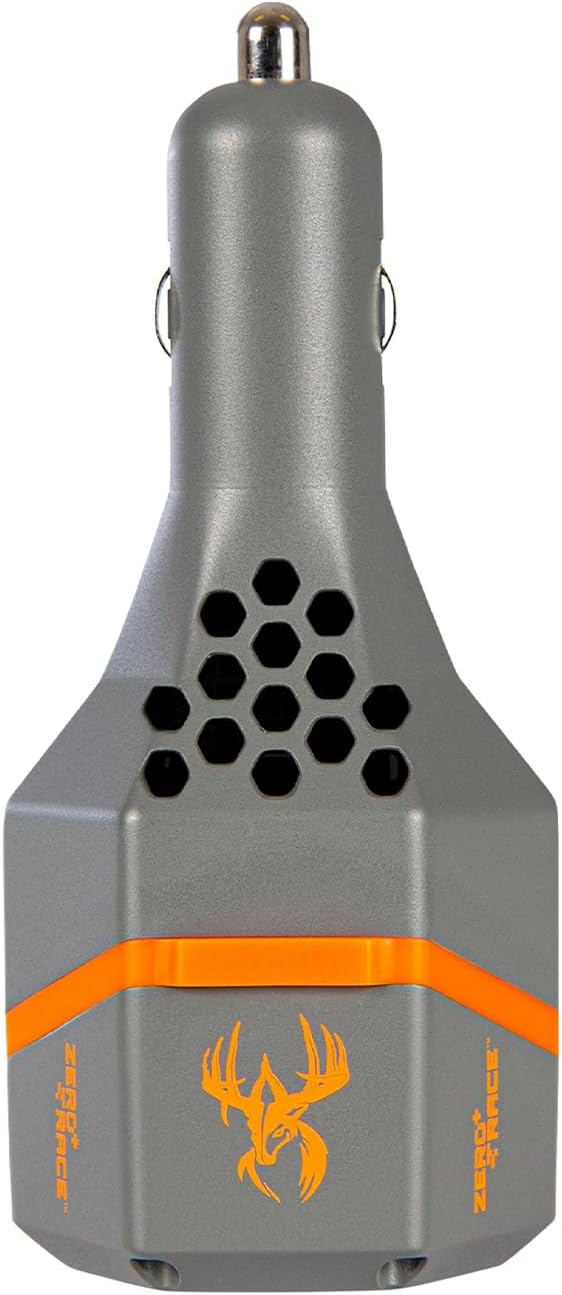 ZeroTrace Vehicle Scent Eliminator | Compact Easy-to-Use Ultra-Quiet Safe Ozone-Free Plug-in PureION Car Air Purifier