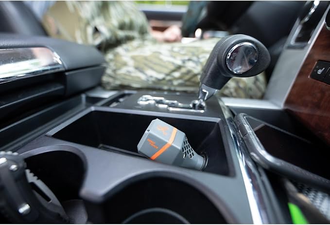 ZeroTrace Vehicle Scent Eliminator | Compact Easy-to-Use Ultra-Quiet Safe Ozone-Free Plug-in PureION Car Air Purifier