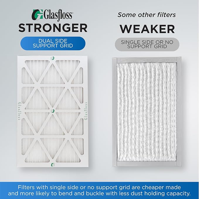 ZL 21.5x23.5x1 MERV 10 (FPR 5-6) Pleated Air Filters. (Quantity 4). Actual Size: 21.5 x 23.5 x 7/8 0 Count, alternate product