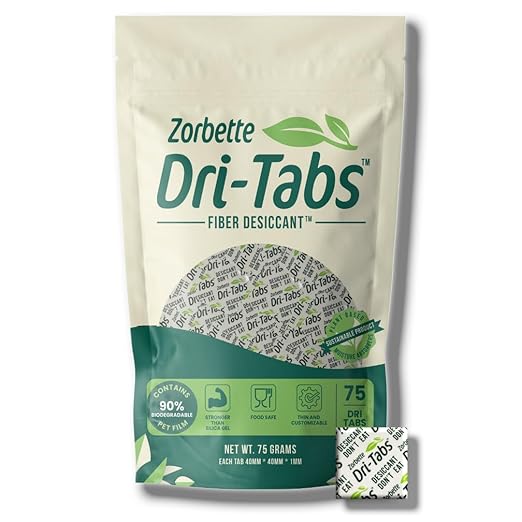 Dri-Tabs | Food-Safe Moisture Absorbers – Keep Fruits, Veggies, Snacks, Bread & More Fresher, Longer!, product image