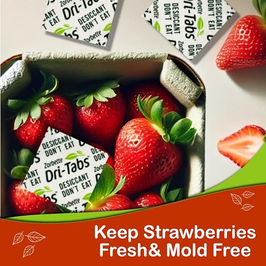Dri-Tabs | Food-Safe Moisture Absorbers – Keep Fruits, Veggies, Snacks, Bread & More Fresher, Longer!, alternate