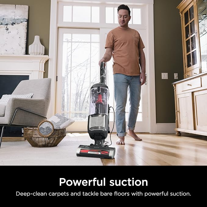 ZU102 Rotator Pet Upright Vacuum with PowerFins HairPro & Odor Neutralizer Technology, Charcoal, 2.9 L Dust Cup, alternate