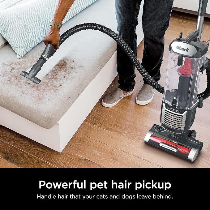 ZU102 Rotator Pet Upright Vacuum with PowerFins HairPro & Odor Neutralizer Technology, Charcoal, 2.9 L Dust Cup, alternate
